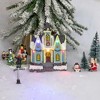 Northlight LED Lighted Snowy Church Christmas Village Display Piece - 6" - 2 of 4