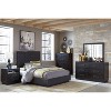 NicBex Nightstand with Drawers,Side Table with Wood Frame and Pulls,Modern Bedside Table for Bedroom,Living Room - 3 of 4