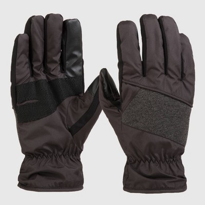Men's Micro Fleece Gloves, Anti-Slip Grip, Thinsulate Lined, 100% Waterproof