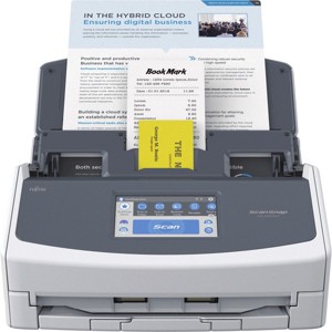 Fujitsu ScanSnap iX1600 Wi-Fi Cloud-Enabled Deluxe Scanner with Adobe Acrobat Pro DC, White, CG01000-300201 - 1 of 4