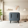 PAGED Convertible Sofa, Tri-Fold Sofa Bed with Adjustable Backrest & Pillow, Lounge Couch with Sturdy Iron Frame for Living Room - 4 of 4