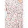 WEST K Womens Georgia Plus Size Flutter Sleeve High Low Hem Dress - 4 of 4