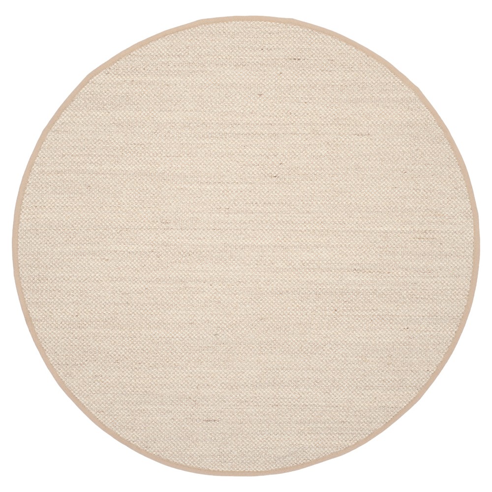 Natural Fiber Rug - Marble/Linen - (6'x6' Round) - Safavieh