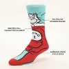 The Cat In The Hat Thing 1 & Thing 2 Buddy Mens Casual Crew Sock - 2 of 4