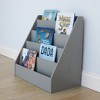 Humble Crew Kids' Explorer Wooden Bookshelf Gray - 3 of 4