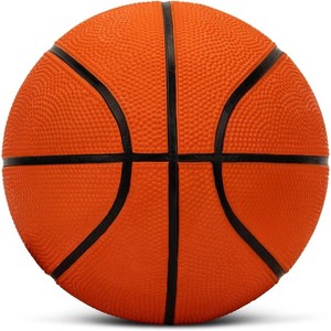 Lifeworks 7" Mini Basketball, Size 3 Basketball for Kids Ages 4+, Durable Rubber Construction with Enhanced Grip, Great for Indoor/Outdoor Play - 1 of 4