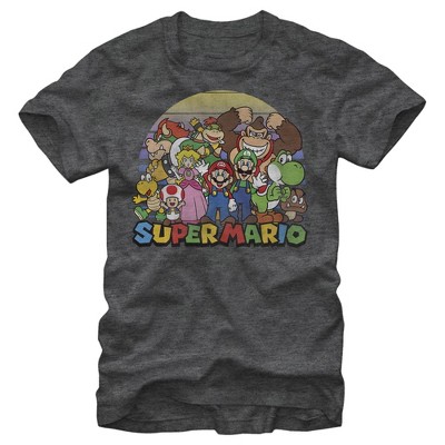 Men's Nintendo Super Mario Crew T-shirt : Target