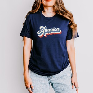 Simply Sage Market Vintage America Short Sleeve Tee - 1 of 4