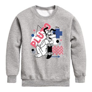 Boys' - Disney - Mickey & Friends Graphic Long Sleeve Fleece Sweatshirt - 1 of 4