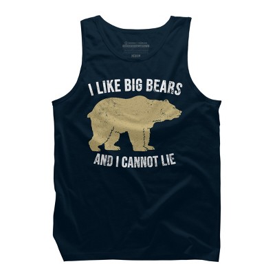 Adult Design By Humans I Like Big Bears And I Cannot Lie By Wholesome Tank Top