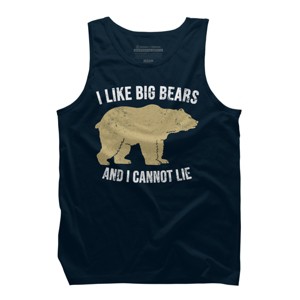 Adult Design By Humans I Like Big Bears And I Cannot Lie By Wholesome Tank Top - 1 of 2