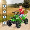 ATV for Kids, 6V Battery Powered Toddler 4 Wheeler w/Music, Light, 1.5mph Max Speed, Kids ATV 4 Wheeler 3+ Years - 4 of 4