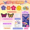 FUNFORFUN Poke-in Art Flower Bouquet Crafts for Girls Ages 4-8, Gifts for 4 5 6 7 8 9 Year Old Girls, Art Craft Activity Craft Kits for Kid - 4 of 4