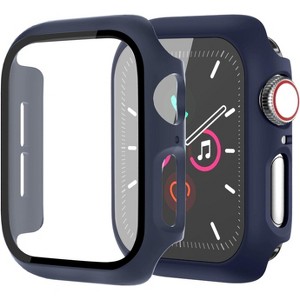 Entronix Case Compatible with iWatch Series 6/5/4/SE (3rd/2nd/1st Gen), 40mm - Hard Cover w/ Built-In Screen Protector - 1 of 4