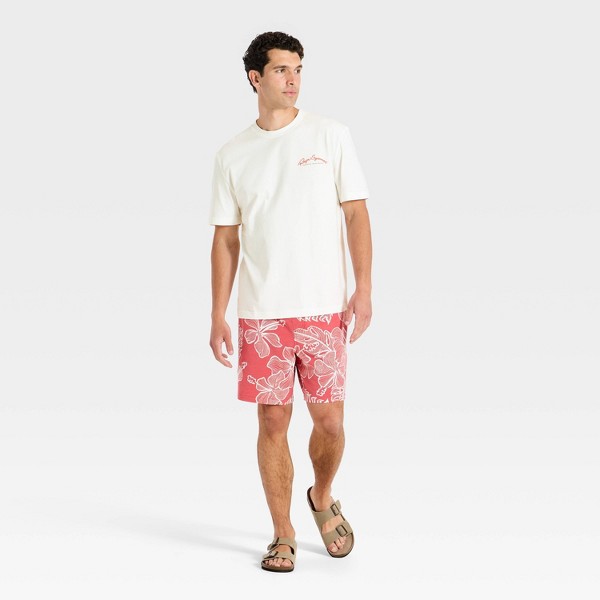 Camiseta gráfica de manga corta para hombre - Goodfellow & Co™ x Reyn Spooner Blanco 3