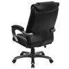High Back Executive Swivel Office Chair Black Leather - Flash Furniture - image 3 of 4