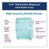 Tork Washstation Dispenser, 12.56 x 10.57 x 18.09, Aqua/White - 2 of 4