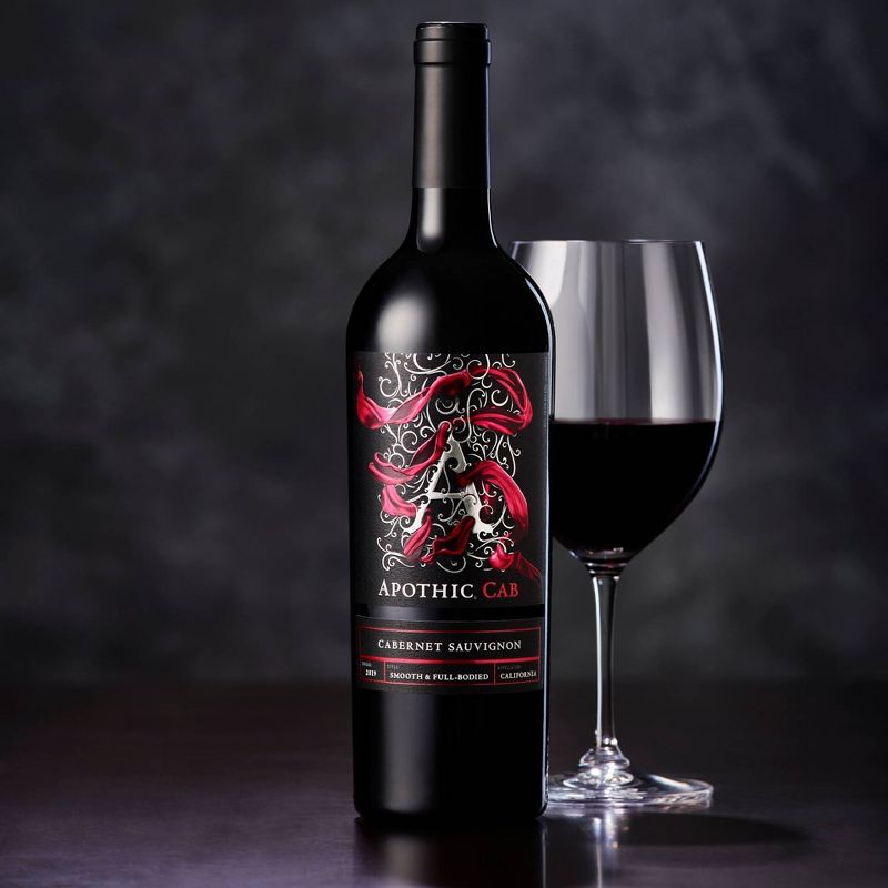 Apothic Cabernet Sauvignon Red Wine - 750ml Bottle, 3 of 6