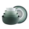 COOK WITH COLOR WIDE MIXING BOWLS WITH LIDS 8 PIECE - 2 of 4