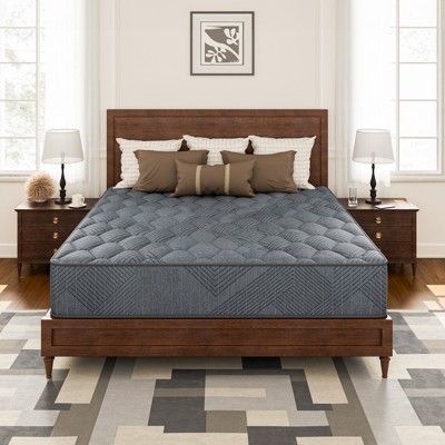 Swedrea Hybrid Mattress Medium Cooling Memory Foam Bed-in-a-Box White