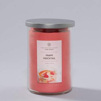 19oz 2 Wick Jar Candle Miami Mocktail - Home Scents by Chesapeake Bay Candle