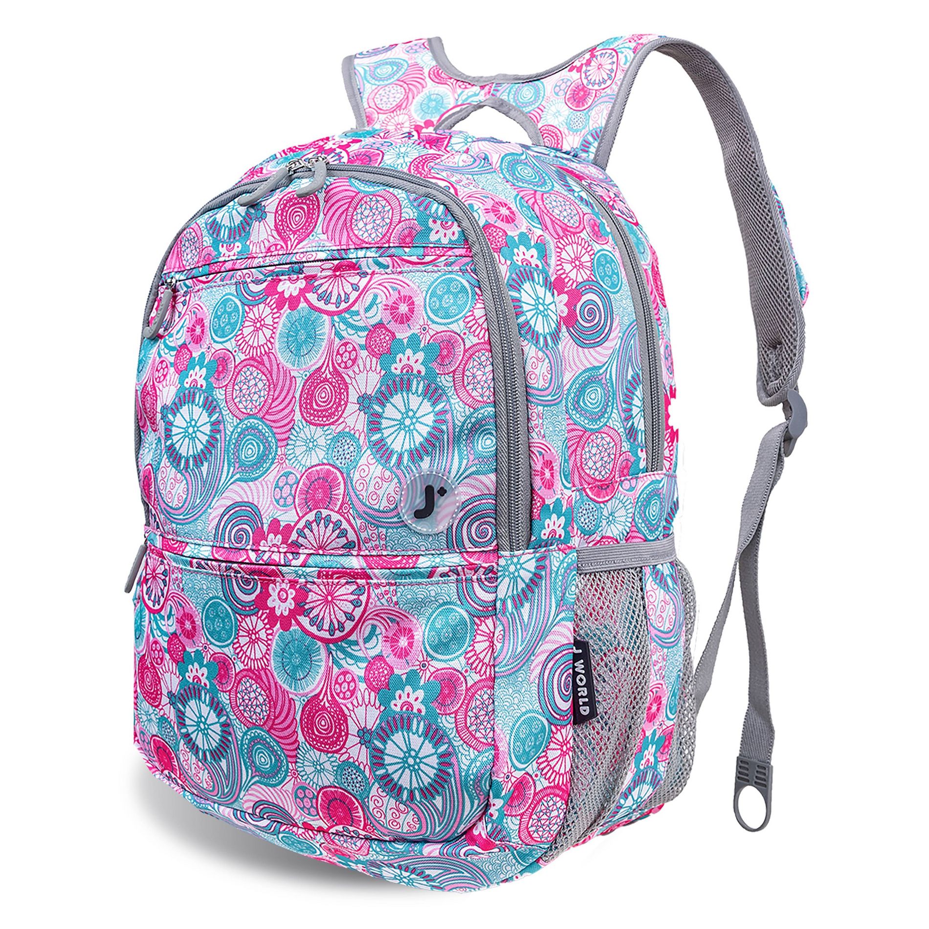 J World Dexter Laptop 18" Backpack - Blue Raspberry