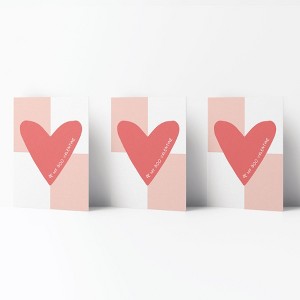 Love/Friendship Greeting Card Pack (3ct) "Be My Boo Valentine" by Ramus & Co - 1 of 4