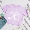 Simply Sage Market Women's Flower District Short Sleeve Relaxed Fit Cropped Graphic Tee - 3 of 3