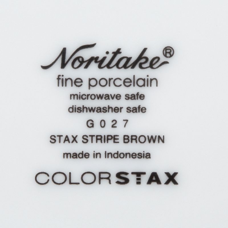 Noritake ColorStax Stripe Dinner Plate, 9.75", Set of 4, 5 of 7