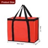 Unique Bargains Non-Woven Fabric Thermal Insulated Cool Warm Reusable Food Storage Bags 4 Pcs - 2 of 4