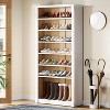 Tribesigns 8-Tier Wooden Freestanding Shoe Rack - image 2 of 4