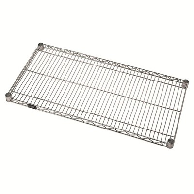 Quantum Storage Systems Wire Shelf, 48"W X 21"D, 600 - 800 Lb. Capacity, 304 Stainless Steel, Nsf