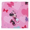Disney Minnie Mouse Hearts and Bows 4 Piece Toddler Bed Set in Purple, Pink and Turquoise - 4 of 4