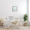 Stupell Industries Abstract Cloudy Landscape Blue Fog Floating Frame Canvas Art - 3 of 4