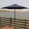 Vynxaria 9ft Patio Umbrella with Carry Bag - UV-Resistant & Waterproof for Outdoor Shade - 2 of 4
