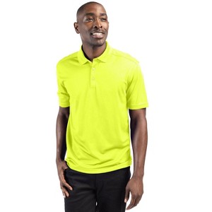 Clique Spin Eco Performance Pique Mens Polo - Hi-Vis Yellow - L - 1 of 2
