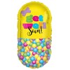 LoonBalloon 24 Inch Get Well Colorful Pill Balloon with 4 Latex Balloons – Fun & Cheerful Get Well Soon Decoration - 2 of 3