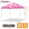 EAGLE PEAK 10x10 Pop Up Canopy Instant Tent w/ 4 Weight Bags - 2 of 4