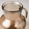 78oz Recycled Glass Pitcher Brown - Hearth & Hand™ with Magnolia - 3 of 3