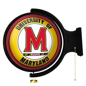 University Original Round Rotating Lighted Wall Sign - 1 of 1