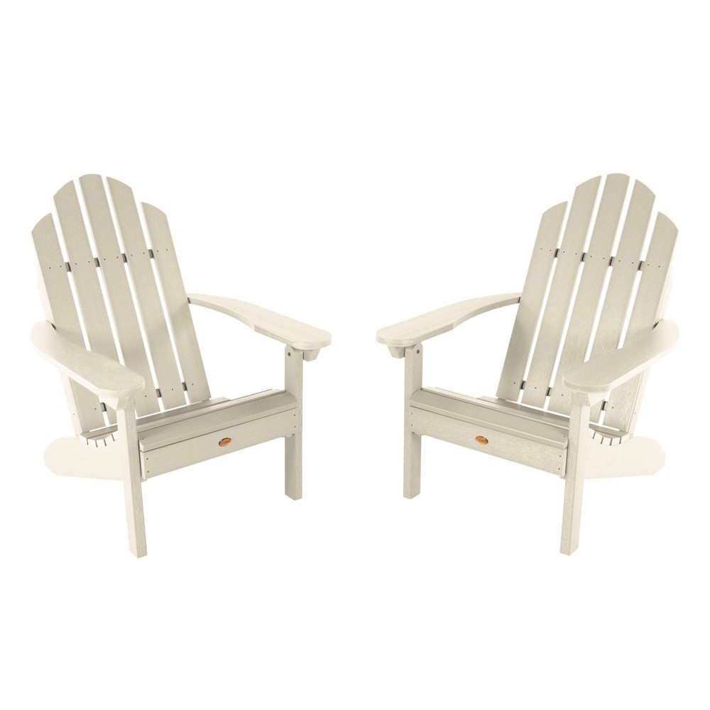 Photos - Garden Furniture Westport 2pk Adirondack Chairs - Whitewash - highwood