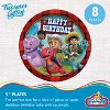 Treasures Gifted Dino Ranch Party Supplies - Dinner Plates - 8 Pack - 2 of 4