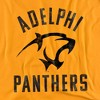 Men's Adelphi University Official Panthers Logo Adult T-Shirt Panthers Logo - 2 of 4