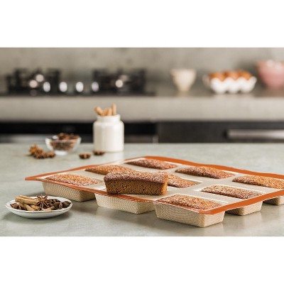 Silpat Non-Stick Silicone 9-Well Mini Loaf Mold