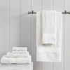 100% Organic Cotton 6pc Absorbent Ultra Soft Bath Towel Set - 3 of 4