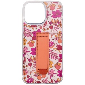 Walli Cases Tropical Floral Phone Case with Wallet and Finger Strap - 1 of 4