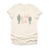 Simply Sage Market Wild And Free Cactus Short Sleeve Tee - 2 of 4