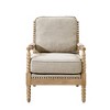 Sapphtopaz Accent Chair Comfy Chair Wood Armchair with Decoration Accent Chairs for Living Room, Bedroom - 2 of 4