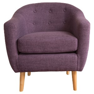 Naveen Club Chair - Muted Purple - Christopher Knight Home