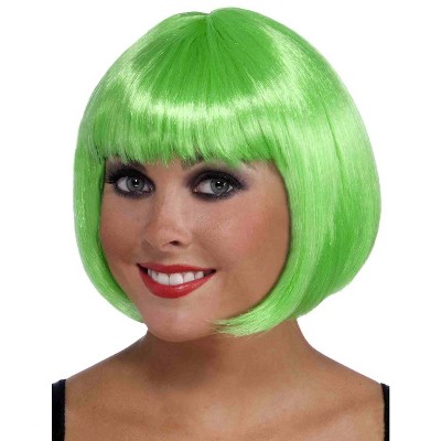 neon green wigs